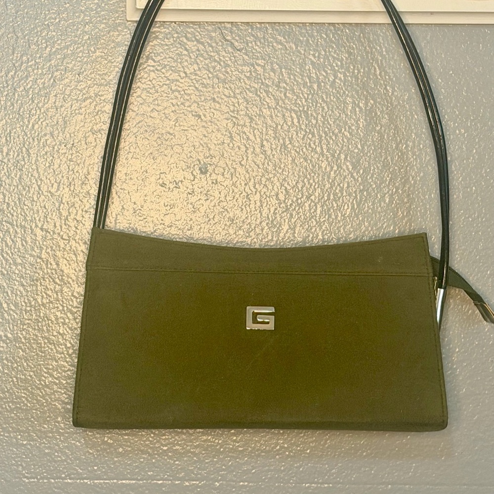 Source Unknown Forest Green Wristlet - image 1